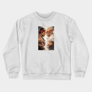 Ken vs. Ryu Street Fighter Design Crewneck Sweatshirt